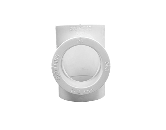 Тройник D-63мм.