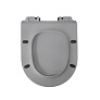 Сиденье с м/л для унитаза GEKKO MQ176 gray 
