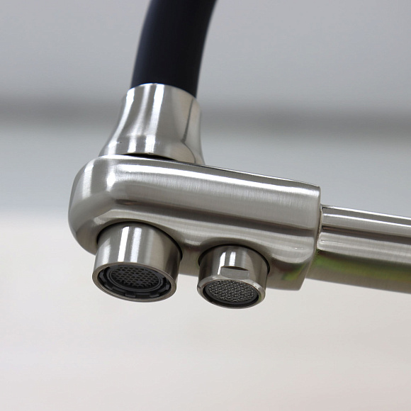 СМ-М Gatto 1903-1 Wire под фильтр с гибким изливом черный