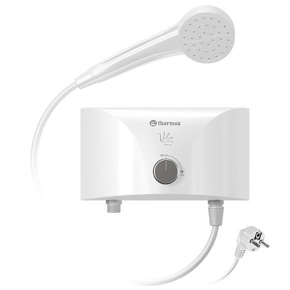 Электроводонагреватель проточный THERMEX Vetro 3500 combi