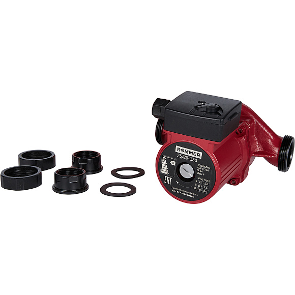 Циркуляционный насос RATE 25/80-180 ROMMER RCP-0002-2581801