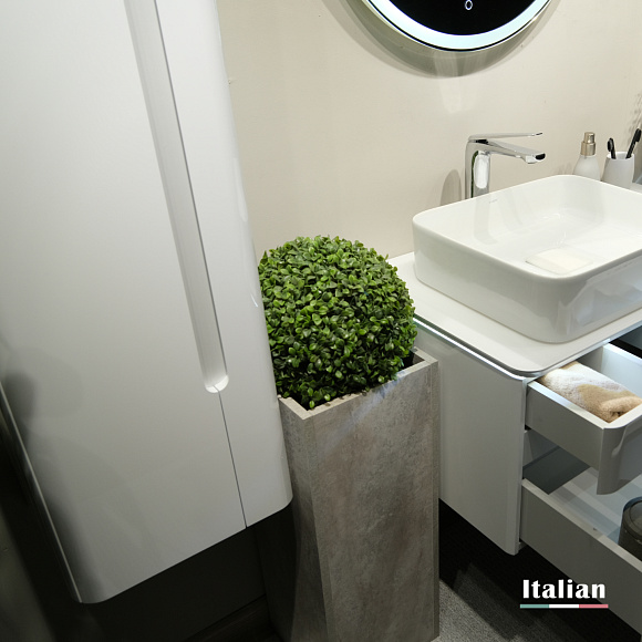 Пенал Shine 125 подвесной Белый 