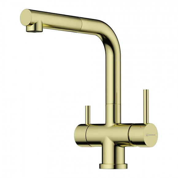 Смеситель Takamatsu S-LG латунь/свелое золото