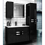Зеркало-шкаф "Нота-90 " черный