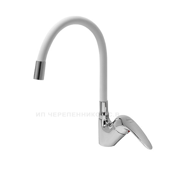 СМ-М11 R302 ВЕРОНА гибкий излив БЕЛЫЙ (Гекко)