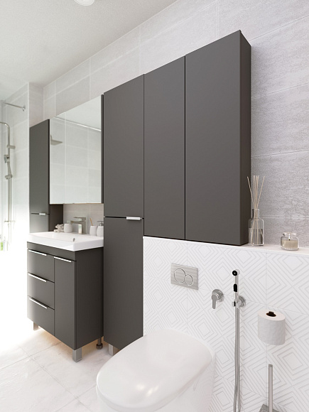 Шкаф Gaula 60П 2д Black