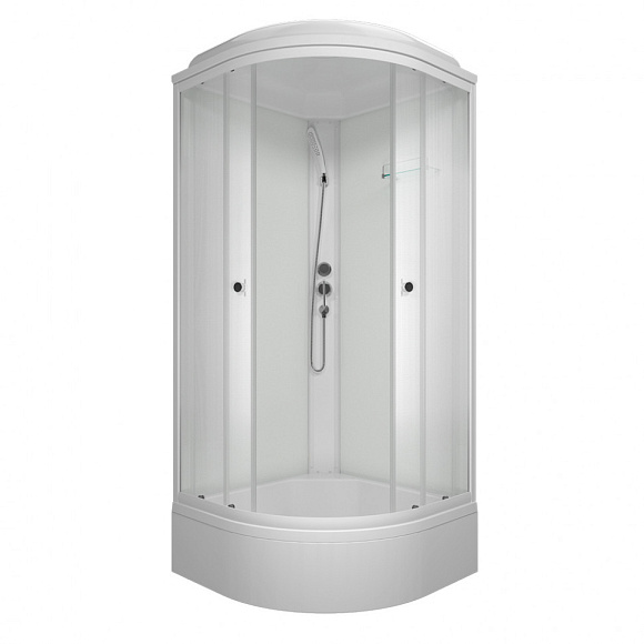 Душевая кабина Лайт В 900*900*231,5 средний поддон. светлая