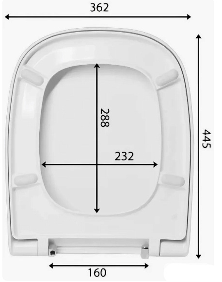 Сиденье для унитаза с м/л "Infiniti" (Самара)