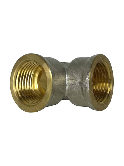 Тройник 1/2" вн/вн/нар (0917.1515) латунный