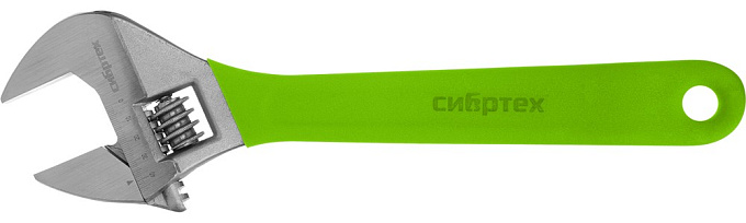 Ключ разводной 375 мм никелированный Сибртех 15529