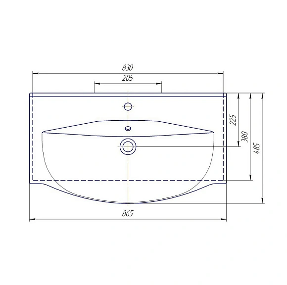 Умывальник "Элвис 85"