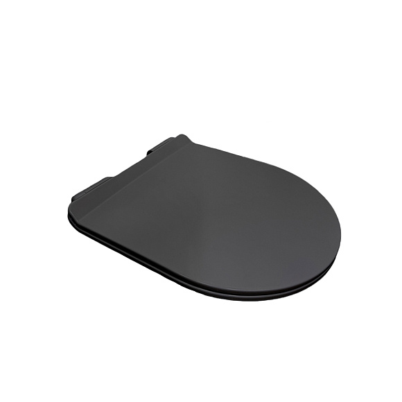 Сиденье с м/л для унитаза GEKKO JT-M203 black 