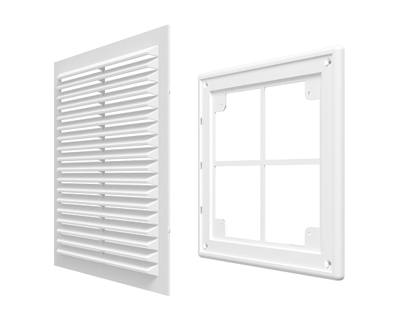 Решетка вентиляц. с сеткой 2525Р(250*250)