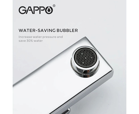 Смеситель для раковины Gappo G1018-2