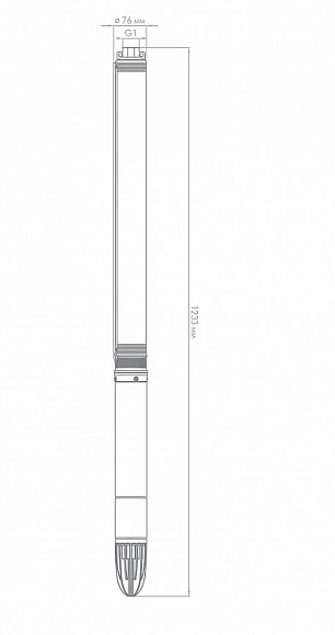 Насос скваж. "ВОДОМЕТ 3ДК" 45/85 арт.5605