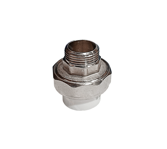 Муфта комбинир. раз. растр. ПП D25-3/4"НР РВК