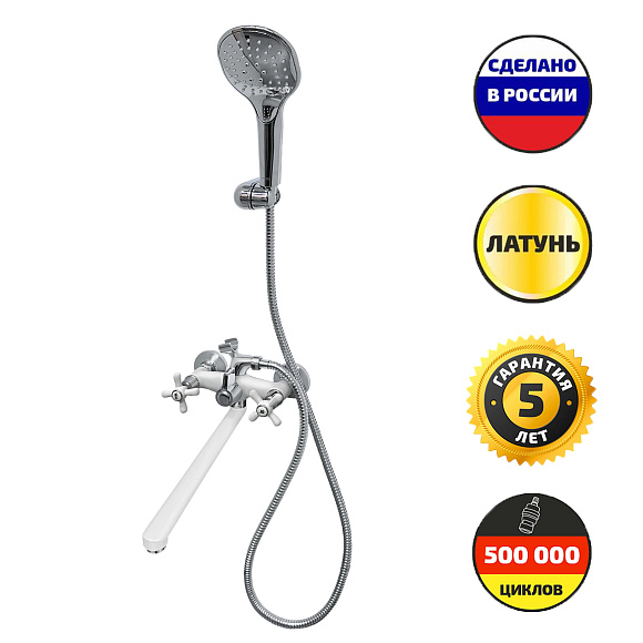 СМ-ВЛК1-2107-102 Белый ИРИС (Гекко) с керамич. перекл.