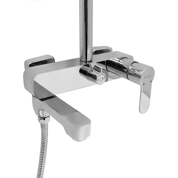 Смеситель/душа стационарный ГЕККО IB-2871C