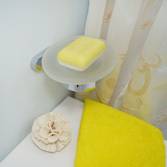 Мыльница стеклянная 23103