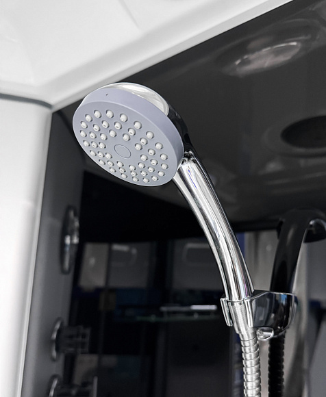 Душевая кабина 7120L GEKKO 120*80*2150 левая. глубокий поддон. темная