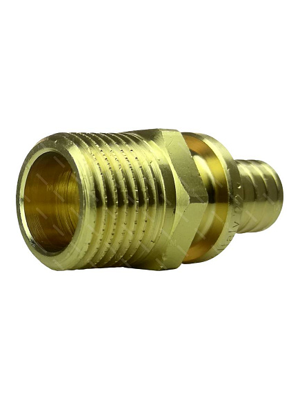 Переходник с н.р. 16хR1/2" для труб PEX аксиальный арт. SFA-0001-001612 STOUT