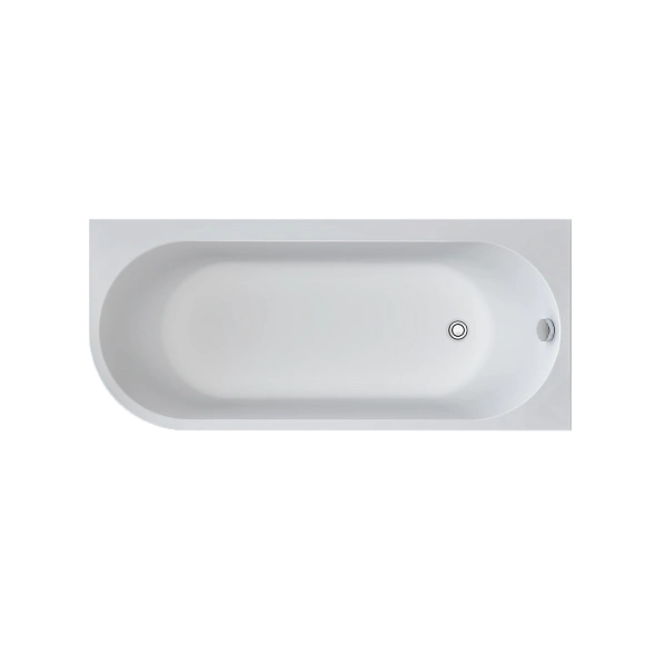 Ванна акриловая "ALISA MG"(170х75) R смес.К04