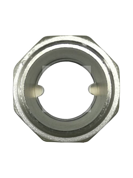 Присоединитель 11/4" прямой вн/нар (190-015) лат