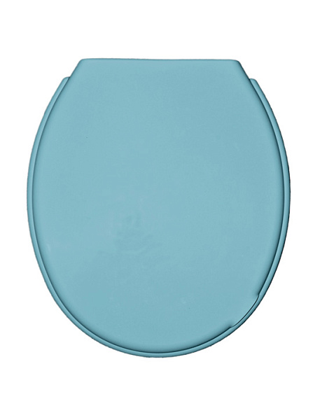 Сиденье для унитаза Фараон СТАНДАРТ голубое