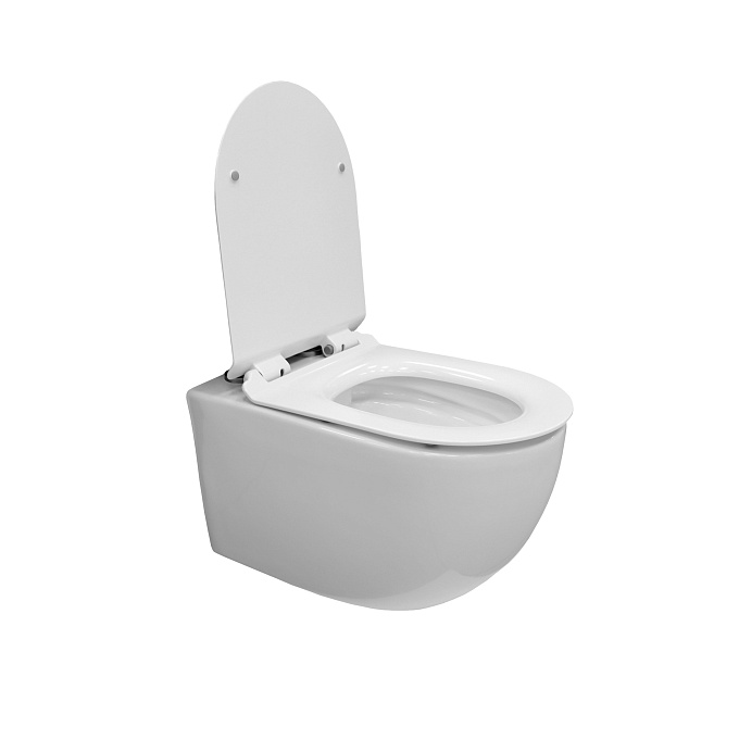 Унитаз подвесной GEKKO сиденье м/л MQ176 white