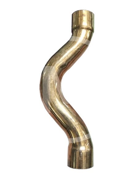 Обвод двухраструбный 18 (Full Cross Over Bend Welding Pipe Refrigeration 18mm)