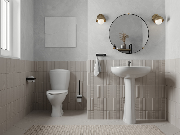 Раковина с пьедесталом "Версия" (Santeri)