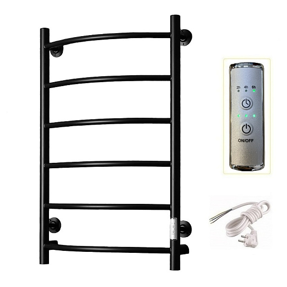 Полотенцесушитель Пэк сп 5 80*50 черный ВГП