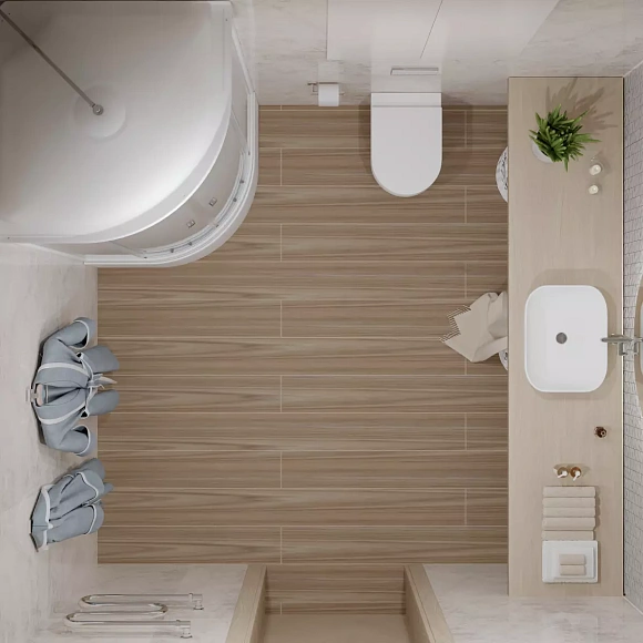 Душевая кабина Лайт А 100*100*230,5 низкий поддон. светлая