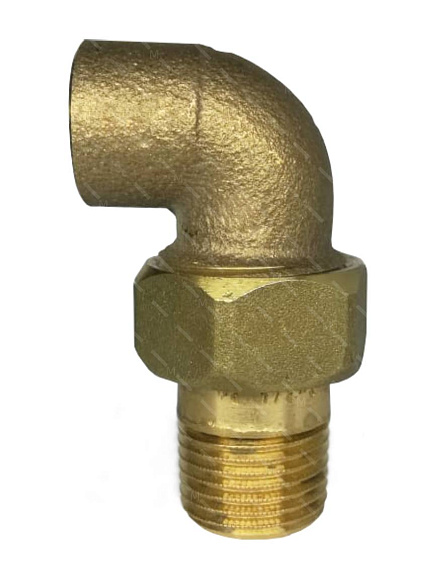 4098 G Сгон угловой с нар.рез 18х1/2