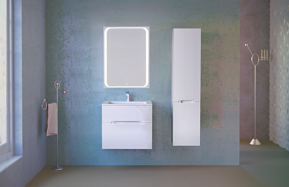 Пенал Modul 150 подвесной белый