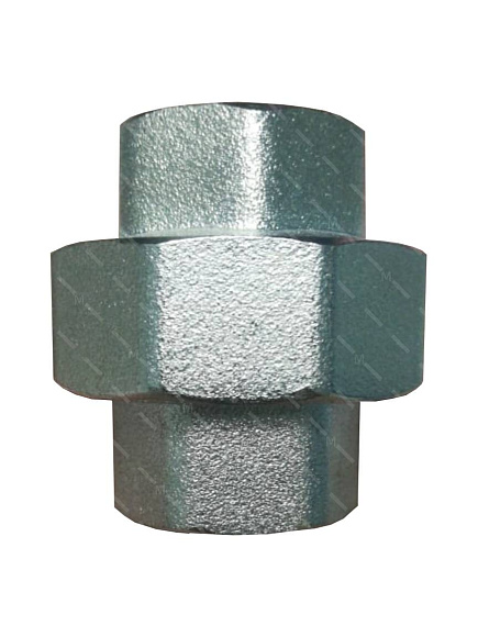 Присоединитель 1/2" прямой вн-вн (190-013) лат