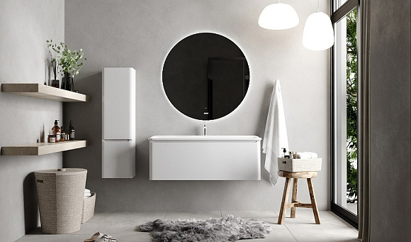 Пенал Welto 120 подвесной Белый