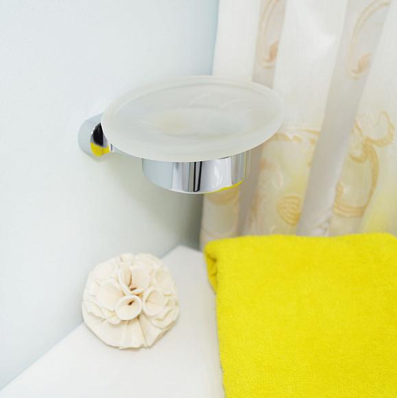 Мыльница стеклянная 23103