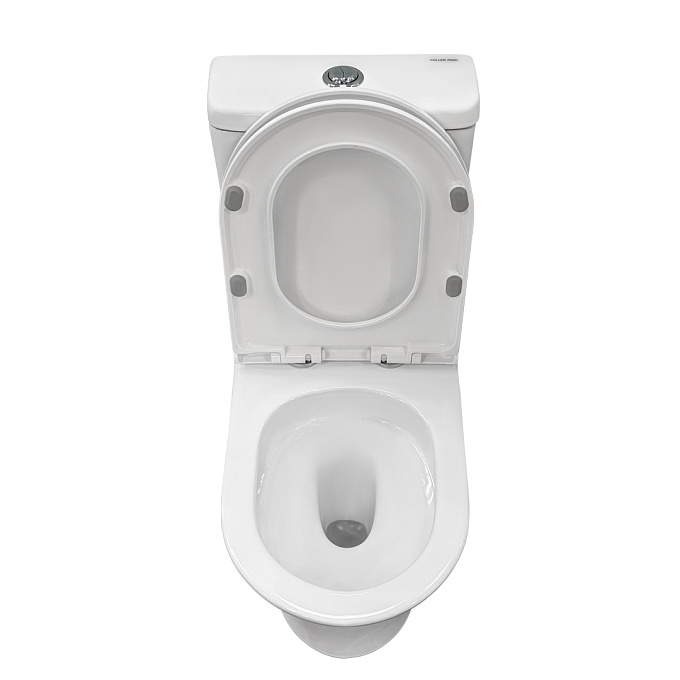 Унитаз-компакт напольный KOLLER POOL AQUA FLUSH 1889550199 Rim гор. вып. 65*36  + сиденье  Tornado (