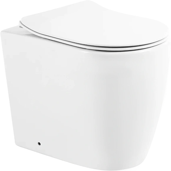 Сиденье дюропласт, soft close металл крепеж BB2034SC