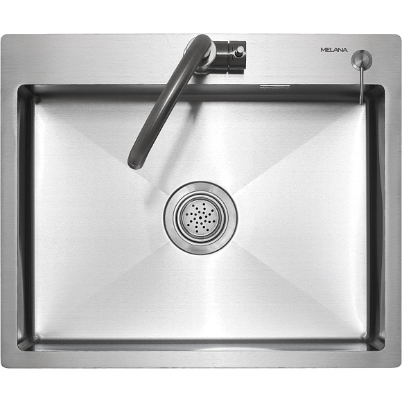 Мойка врезная прямоугольная R6050HK ProflLine 3,0/200 сатин 