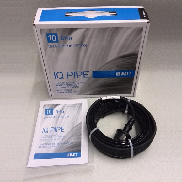 Греющий кабель внутрь трубы (комплект) IQ PIPE 13м