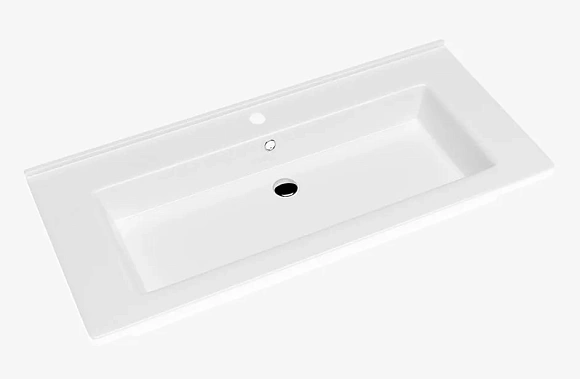 Тумба под раковину Coda "Оскар" 105Н 2я перламутр белый