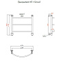 Полотенцесушитель Приоритет НП 1 нерж 50/40