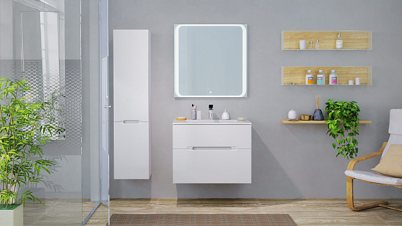 Пенал Modul 150 подвесной белый