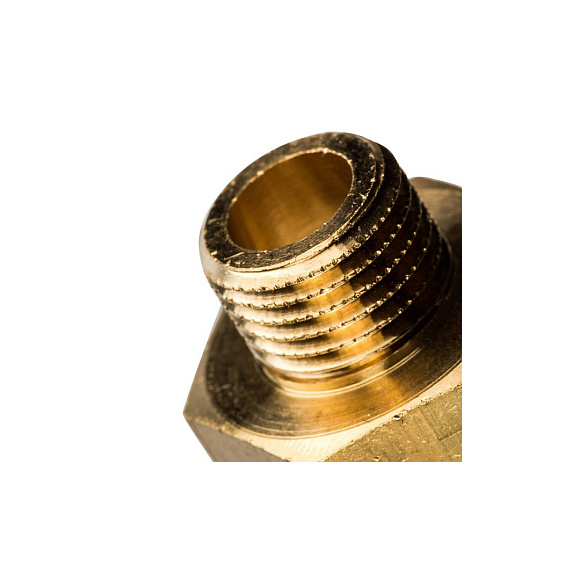 Ниппель НН никелированный 1/2*1/4 арт. SFТ-0003-001214 STOUT