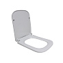 Сиденье с м/л для унитаза GEKKO MQ195 white (872)