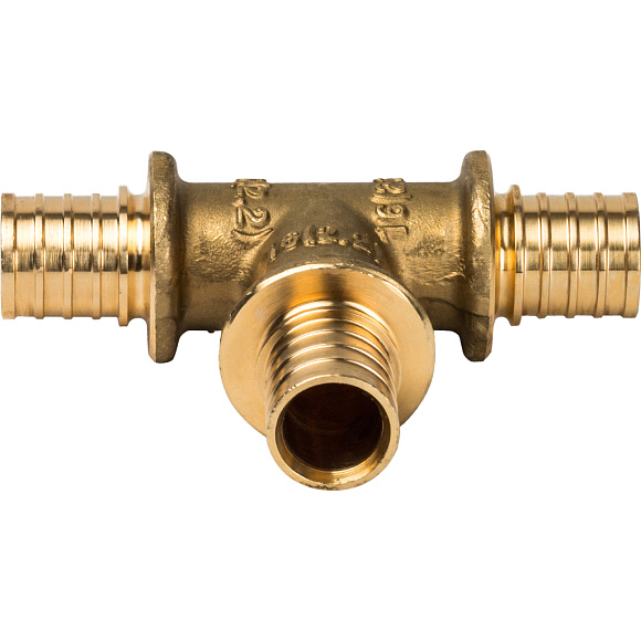 Тройник 16х16х16 для труб PEX аксиальный арт. SFA-0013-000016 STOUT