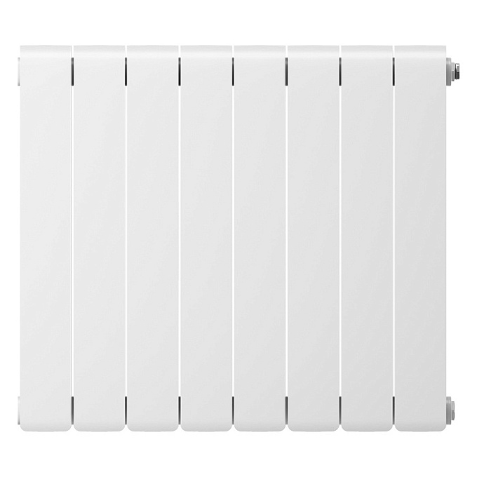 Радиатор биметаллический Royal Thermo Eclipce 500 Белый - 8 секц. 