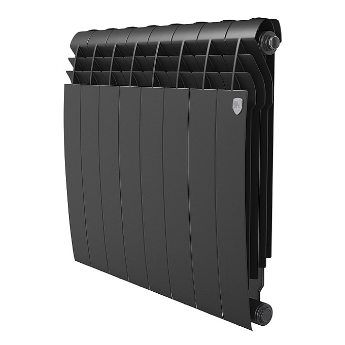 Радиатор биметаллический Royal Thermo BiLiner 500 /Noir Sable - 8 секц.